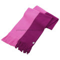 Double Color Winter Warm Knitting Polar Fleece Scarf